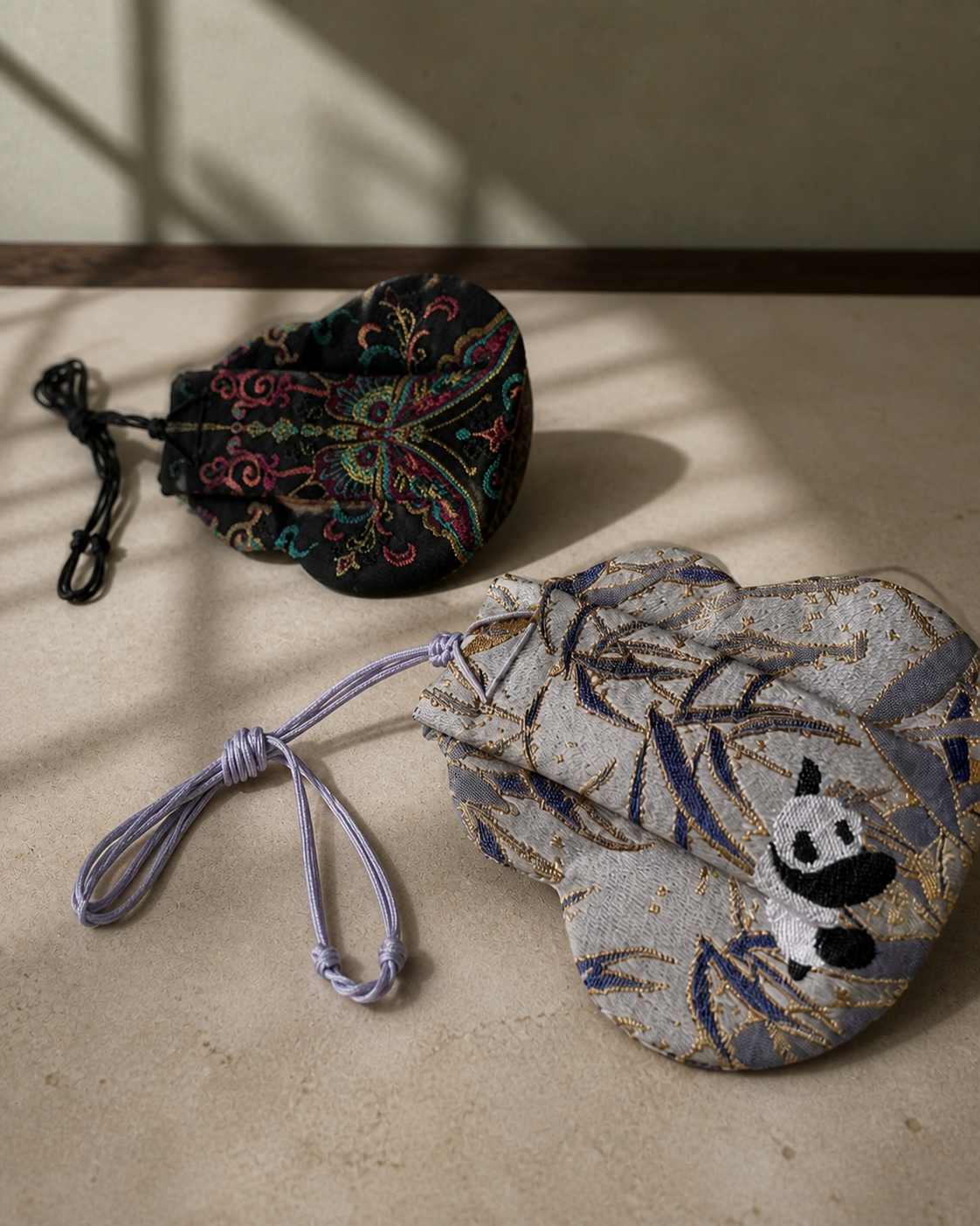 Hand-Sewn Incense Sachet material and object study